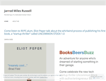 Tablet Screenshot of jarrodrussell.com